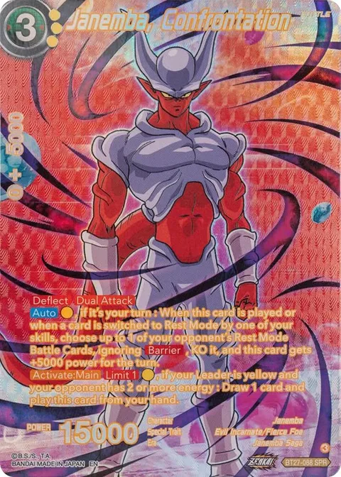 Janemba, Confrontation
