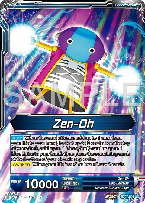 Zen-Oh // Zen-Oh, One Who Wipes Away