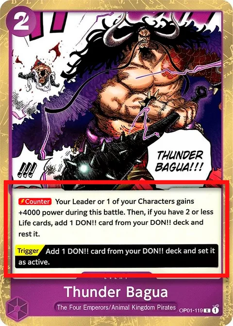 Thunder Bagua (OP01-119)