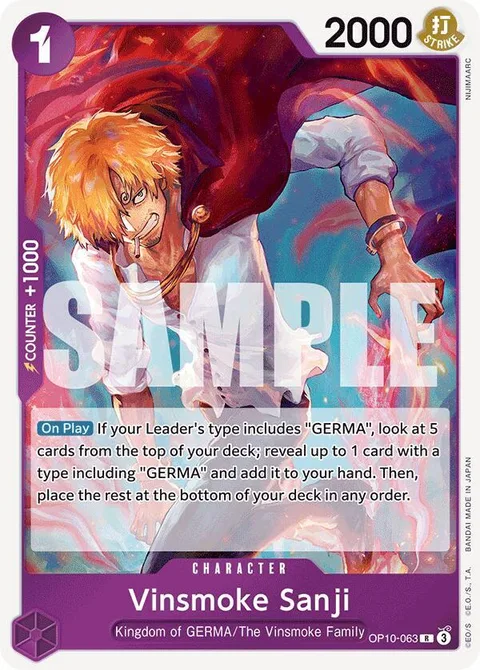 Vinsmoke Sanji (OP10-063)
