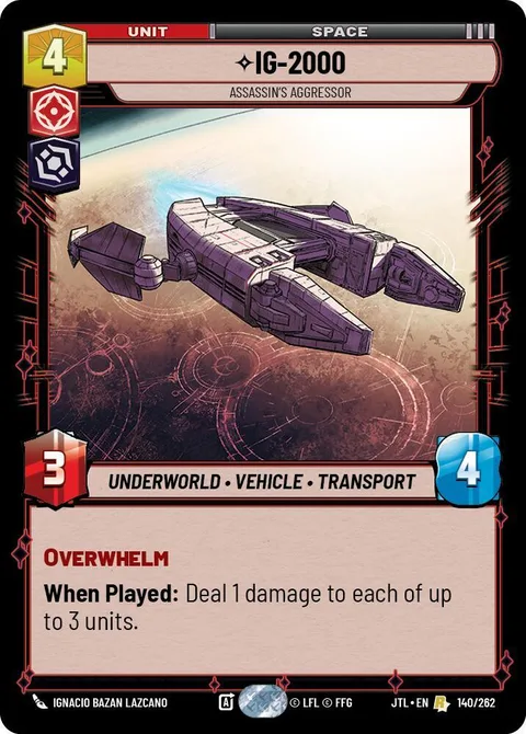 IG-2000, Assassin's Aggressor