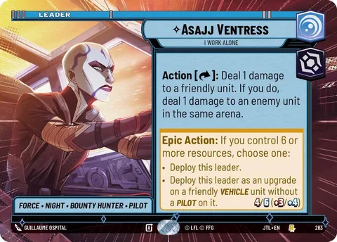 Asajj Ventress, I Work Alone