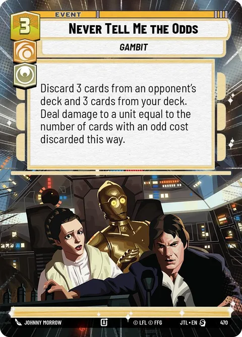 Never Tell Me the Odds