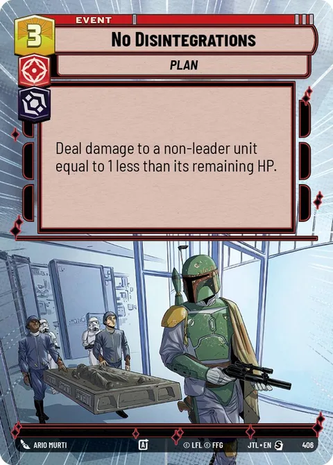 No Disintegrations