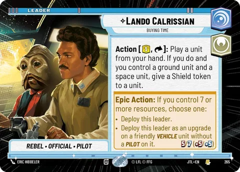 Lando Calrissian, Buying Time