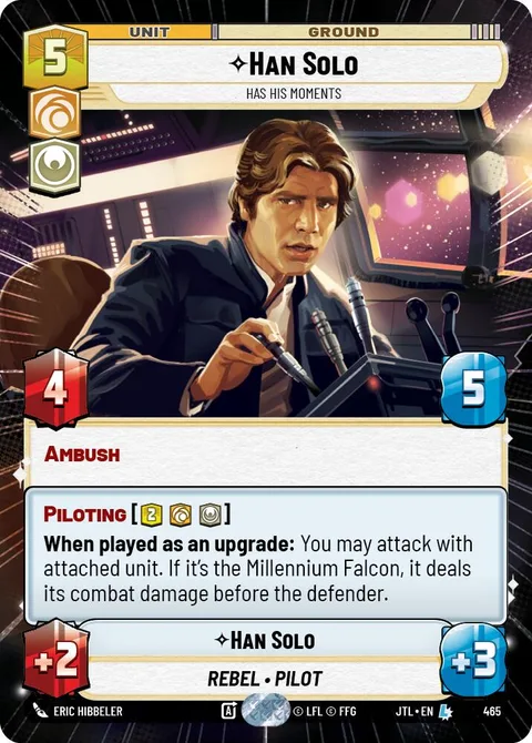 Han Solo, Has His Moments