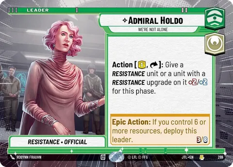 Admiral Holdo, We're Not Alone