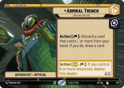 Admiral Trench, Chk-chk-chk-chk