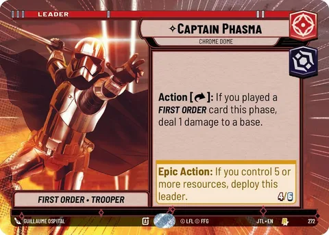 Captain Phasma, Chrome Dome