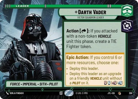 Darth Vader, Victor Squadron Leader
