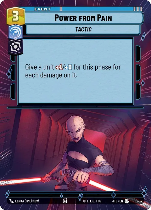 Power from Pain