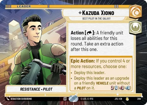 Kazuda Xiono, Best Pilot in the Galaxy