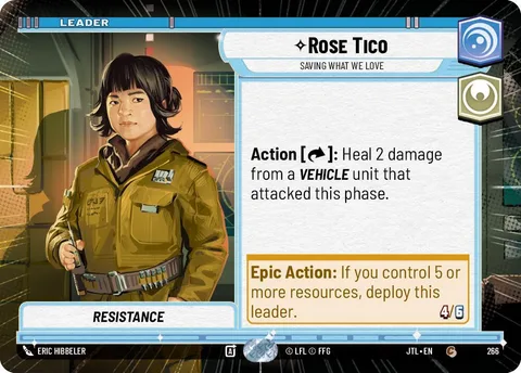 Rose Tico, Saving What We Love