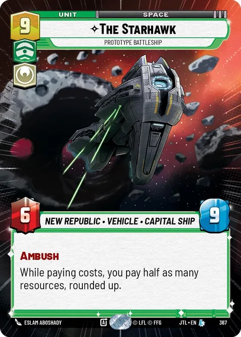 The Starhawk, Prototype Battleship