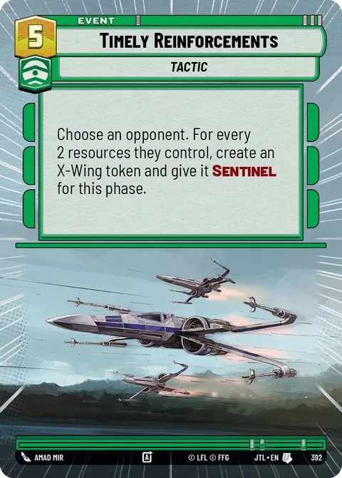 Timely Reinforcements