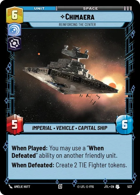 Chimaera, Reinforcing the Center