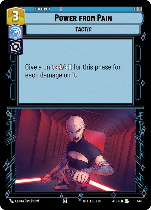 Power from Pain