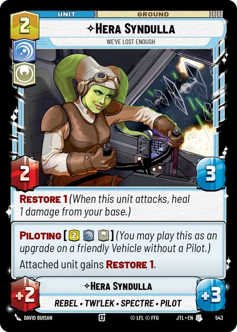 Hera Syndulla, We've Lost Enough