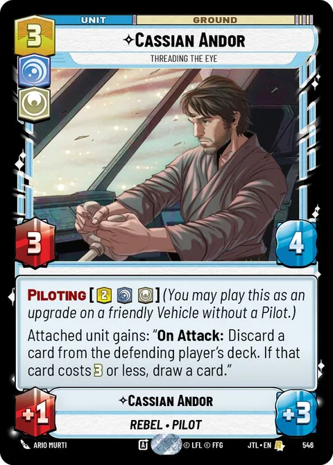Cassian Andor, Threading the Eye