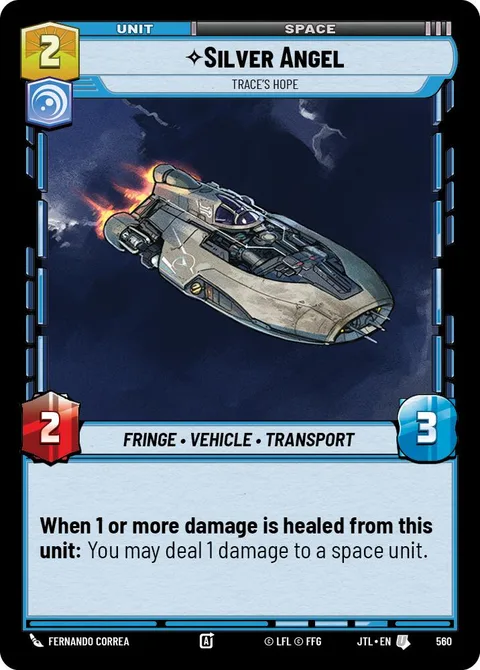 Silver Angel, Trace's Hope