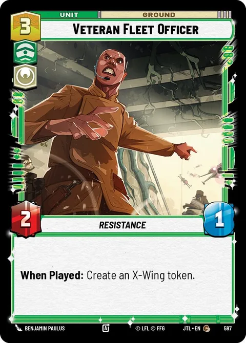 Veteran Fleet Officer