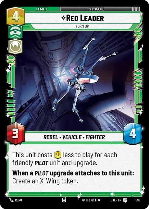 Red Leader, Form Up