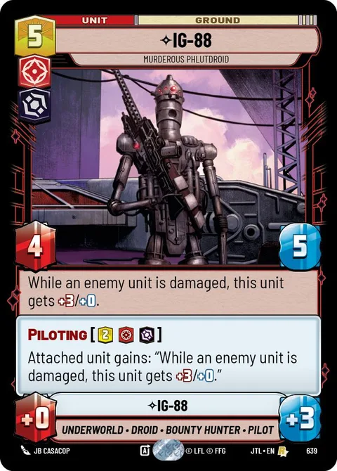 IG-88, Murderous Phlutdroid