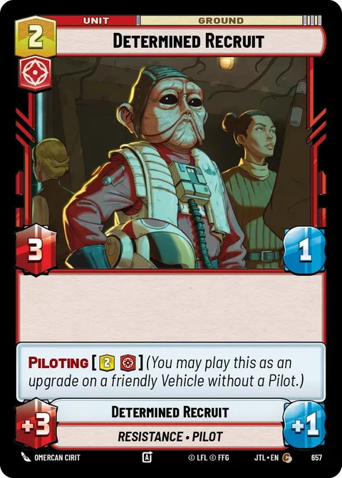 Determined Recruit