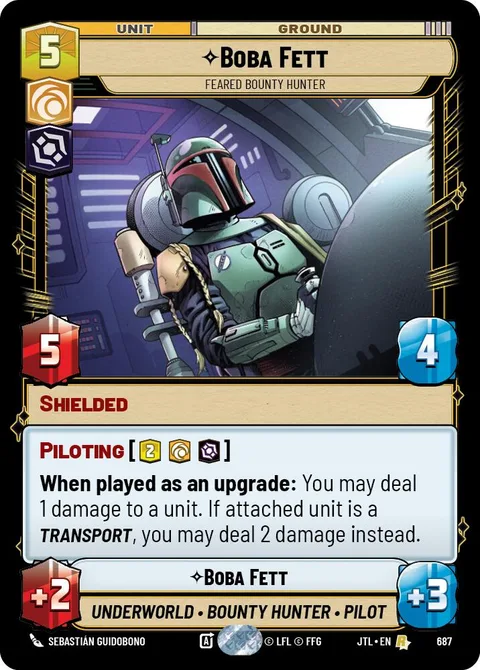 Boba Fett, Feared Bounty Hunter