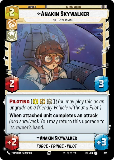 Anakin Skywalker, I'll Try Spinning