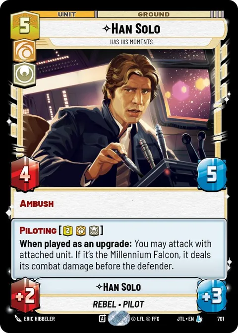 Han Solo, Has His Moments