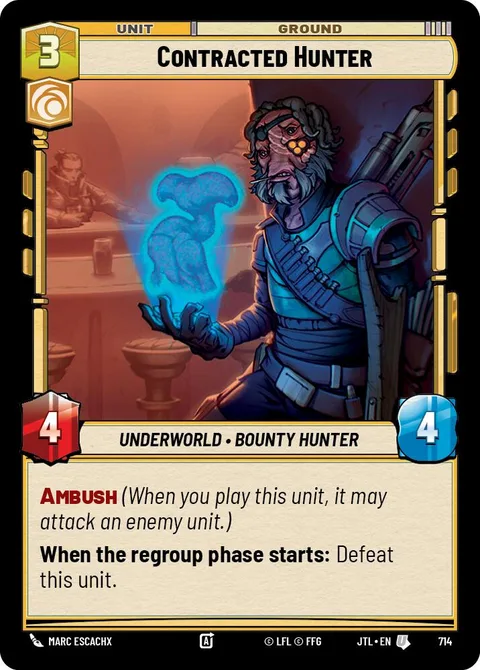 Contracted Hunter