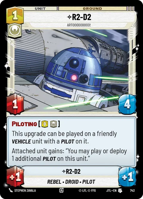 R2-D2, Artooooooooo!