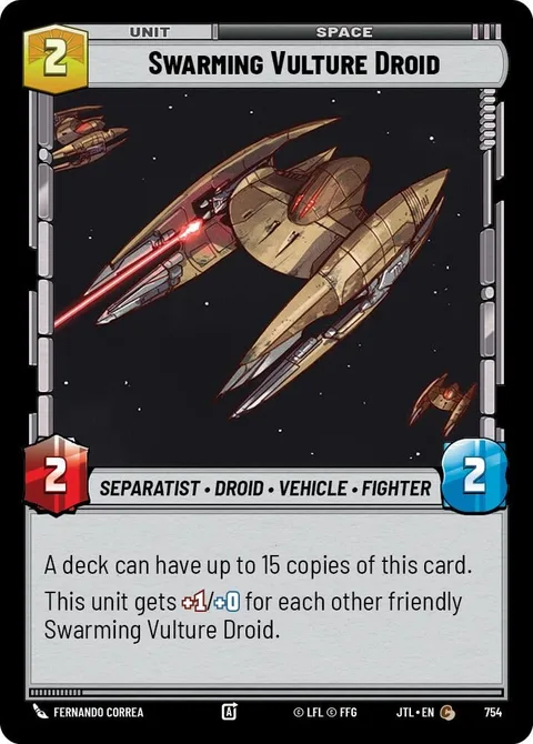 Swarming Vulture Droid