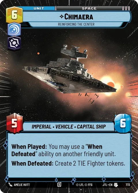 Chimaera, Reinforcing the Center