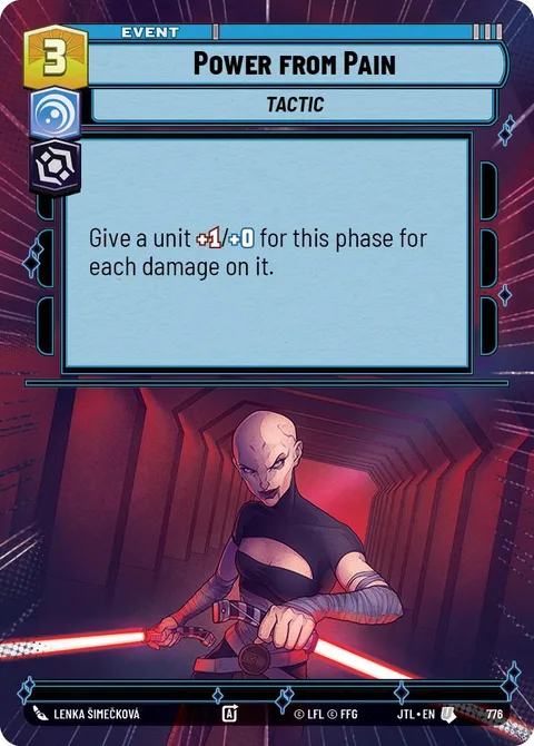 Power from Pain