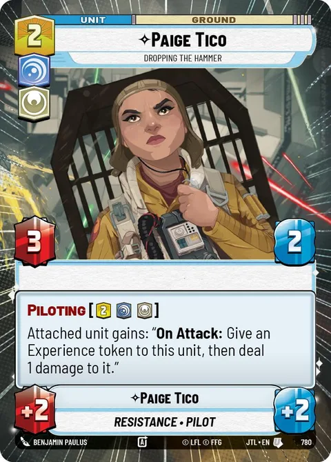 Paige Tico, Dropping the Hammer