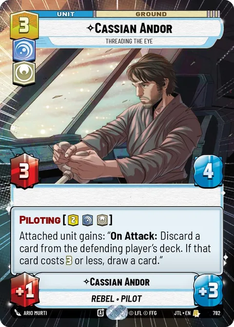 Cassian Andor, Threading the Eye