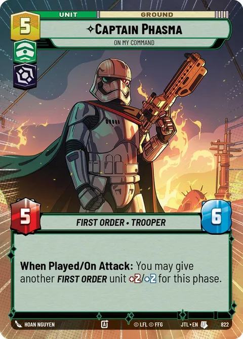 Captain Phasma, On My Command