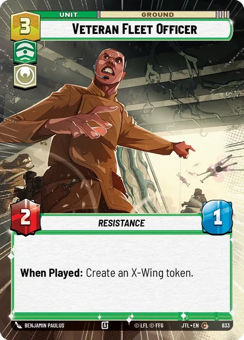 Veteran Fleet Officer