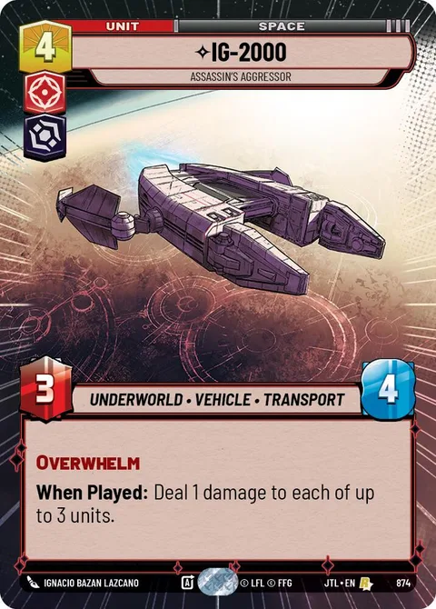 IG-2000, Assassin's Aggressor