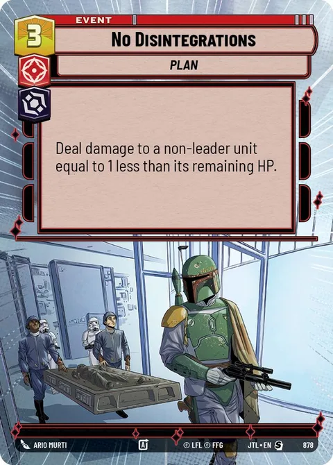 No Disintegrations