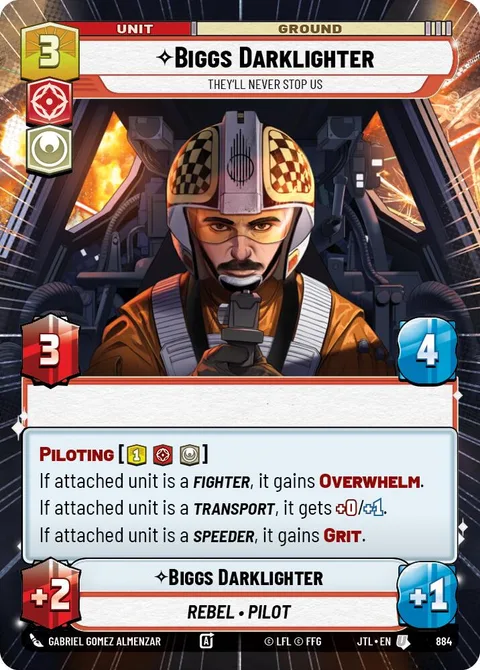Biggs Darklighter, They'll Never Stop Us