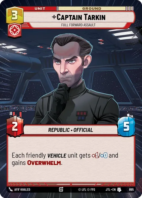 Captain Tarkin, Full Forward Assault