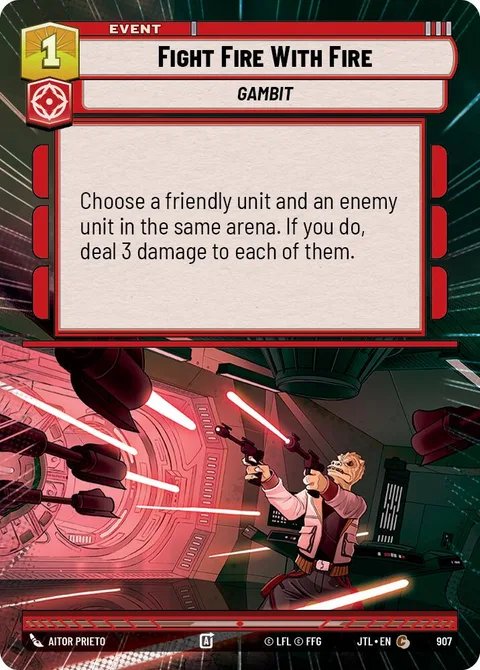 Fight Fire With Fire