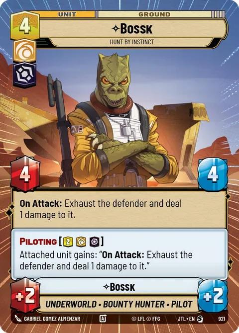 Bossk, Hunt By Instinct