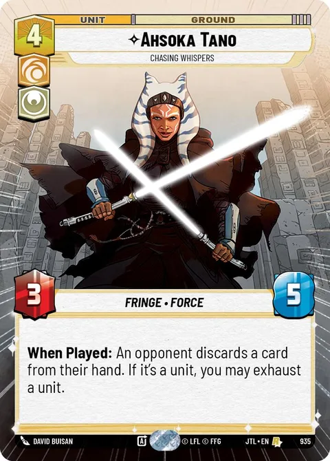 Ahsoka Tano, Chasing Whispers