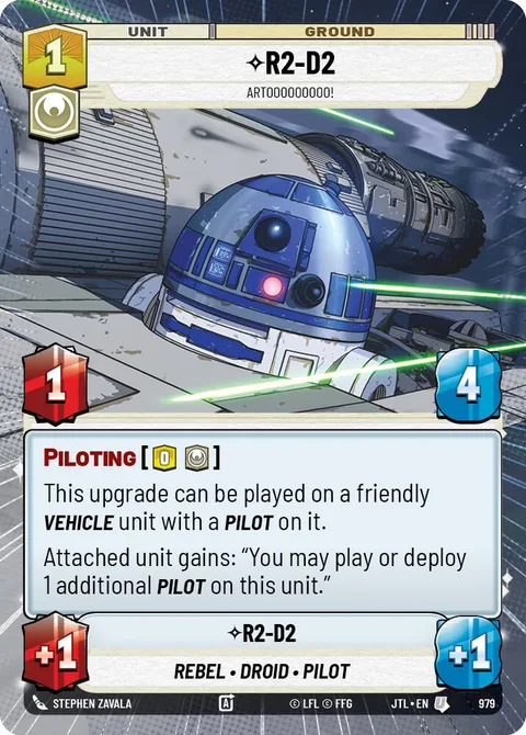 R2-D2, Artooooooooo!