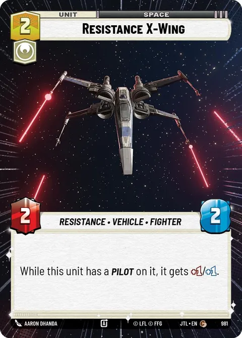 Resistance X-Wing