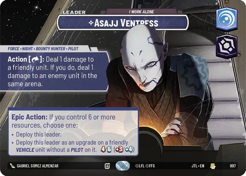 Asajj Ventress, I Work Alone